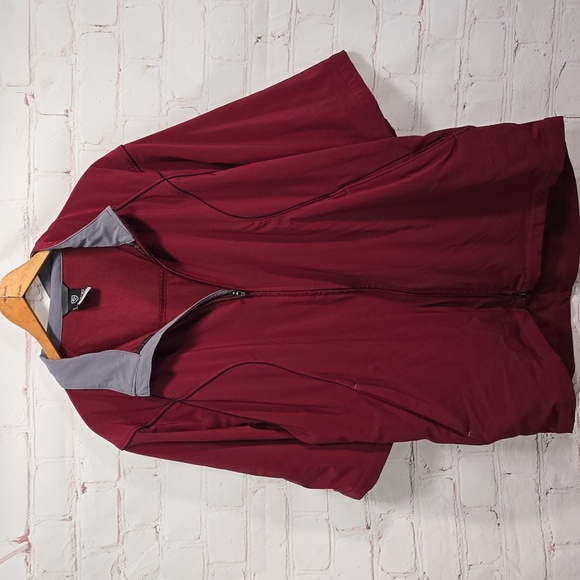 Nike Golf Clima Fit Waterproof Double Full Zip Jacket Windbreaker Mens Size XL - Picture 1 of 16